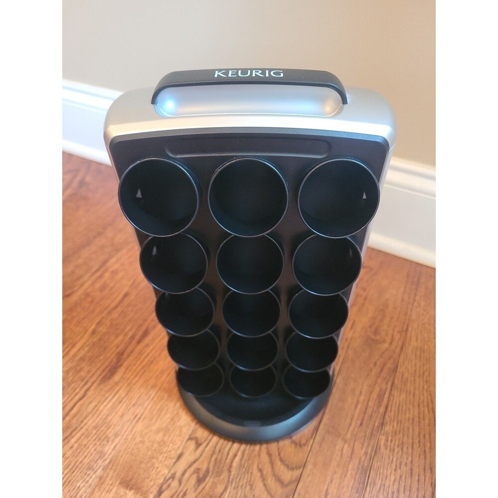 Keurig KCC-30 Spinning Carousel K-Cup Holder Storage Tower Rotating Holds 30